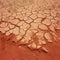 Cracked and arid ground, a testament to prolonged dryness