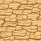 Cracked pattern earth, seamless texture desert soil