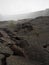 Cracked Volcanic Ground at Volcanoes National Park