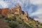 Craco, Matera, Basilicata, Italy: view of the ghost town