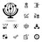 cradle, momentum icon. Genetics and bioenginnering icons universal set for web and mobile