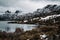 Cradle mountain overlooking Dove lake, Tasmania