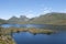 Cradle Mountains Tasmania with lake