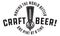 Craft Beer Draft Tap Vector Design