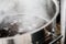 Craft Beer Wort into the Boil Kettle