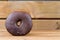 Craft chocolate donut