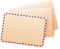 Craft paper vector envelops