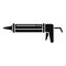 Craft silicone caulk gun icon simple vector. Glue tube