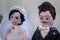 Craft wedding dolls