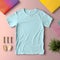 Craft your success: present your t-shirt designs with artistry and flair