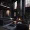 Crafting the Perfect Loft, Dark Luxury, Made with Generative AI