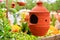 Crafts Clay Natural Nest House for Robin and Other Garden Birds