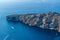 Craggy coastline in Provence