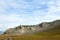 Craggy Rock Outcroppings in Northern Mongolia Mountains