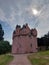 Craigievar Castle in shimmering light