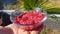 Cranberry is an excellent fruit against cancer, the best way to consume this fruit for a long time is to consume it as jam, its ta
