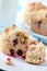 Cranberry muffins