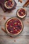 Cranberry Pecan Pies