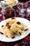 Cranberry shortbread