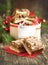 Cranberry, white chocolate and pecan squares