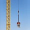 Crane lifting object