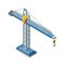 Crane Machine, Industrial Construction of Steel