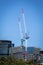 Cranes on Building Construction Site