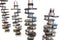 Crankshafts for cars isolated