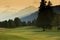 Crans-montana golf course