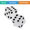 Craps dice icon