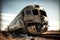 Crash derailed train in railroad crossing accident