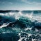 Crashing Tides Photograph - Deep Blue Ocean Waves