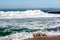 Crashing Waves at Monterey Bay