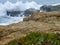 Crashing Waves on Rocks Pacific Ocean