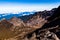 Crater of the active volcano Guagua Pichincha