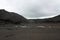 The crater floor of the Kilauea Iki Crater in Volcanoes National Park in Hawaii