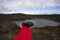 Crater Laguna Azul, Rio Gallegos, Patagonian province of Santa Cruz, Argentina