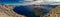 Crater Lake Panorama View Composite