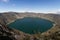 Crater Lake Quilotoa Volcano