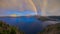Crater Lake Rainbow Oregon 692