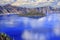 Crater Lake Reflection Wizard Island Oregon