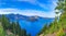 Crater lake view