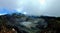 crater mount tangkuban perahu full lanscape