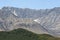 The crater of Mt St Helens at a sunny day