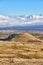 Crater of Muana Loa in Hawaii, Big Island, USA. view of a mountain landscape with an active volcano. Viewpoint of a