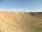 Crater rim, Meteor Crater, Arizona.