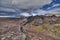 Crater of the Saxholl volcano - Iceland