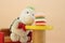 Craving for Hamburger Fast food Plush toy Diet Abstract