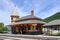 Crawford Depot, a historic passenger railroad station at Crawford Notch, near Bretton Woods in the White Mountains of NH