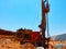 Crawler drilling rigs perform engineering and geological surveys